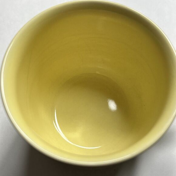 Images Nancy Calhoun Vintage Yellow Coffee Mug Tea Cup Yellow 8” - Japan - Picture 6 of 11